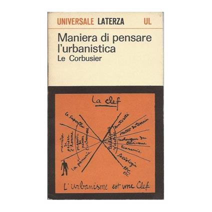 Maniera di Pensare L'urbanistica - Le Corbusier - copertina