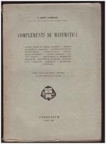 Complementi di Matematica