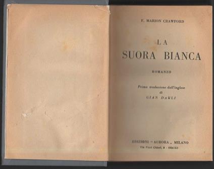 La Suora Bianca  - copertina