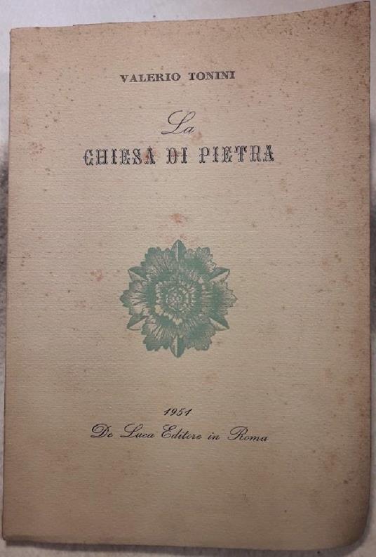La Chiesa di Pietra - Valerio Tonini - copertina
