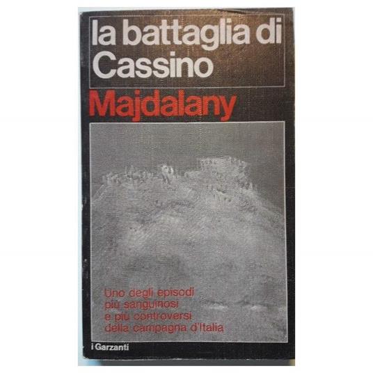 La Battaglia di Cassino - Fred Majdalany - copertina