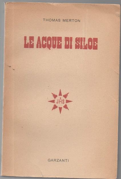 Le Acque di Siloe - Thomas Merton - copertina