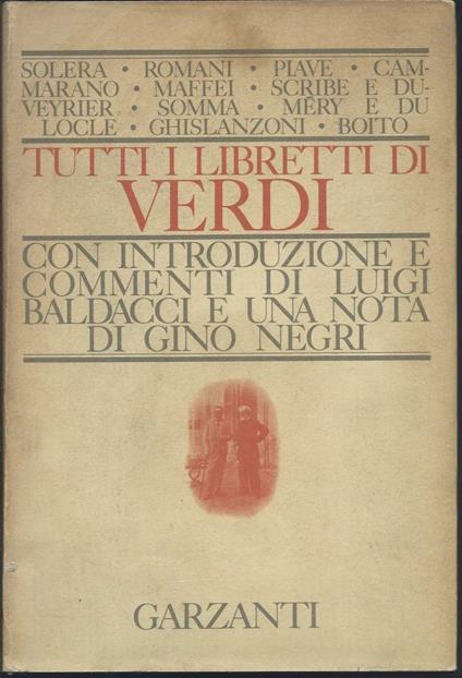 Tutti I Libretti di Verdi  - Giuseppe Verdi - copertina