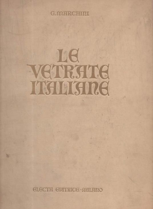 Le Vetrate Italiane - copertina