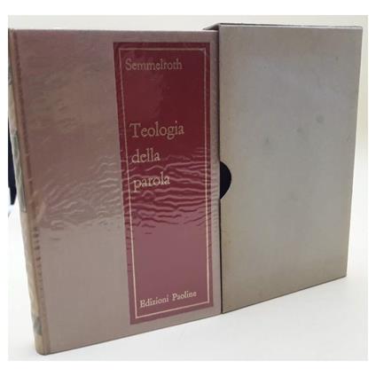 Teologia Della Parola - copertina