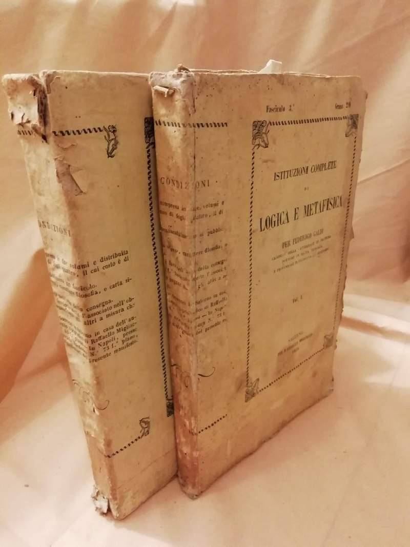 Istituzioni Complete di Logica e Metafisica