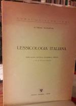 Lessicologia Italiana 