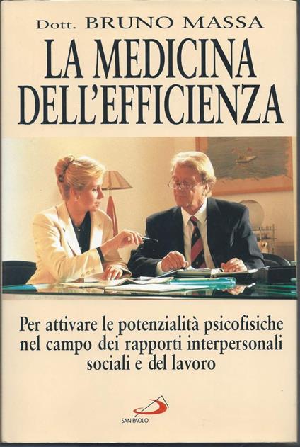 La Medicina Dell'efficienza - Bruno Massa - copertina