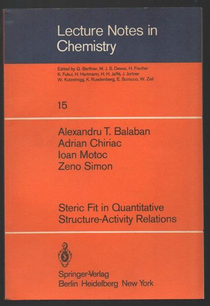 Steric Fit in Quantitative Structure-activity Relations  - copertina