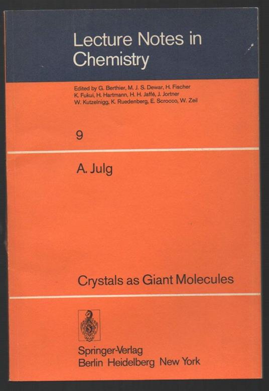Crystals As Giant Molecules  - copertina