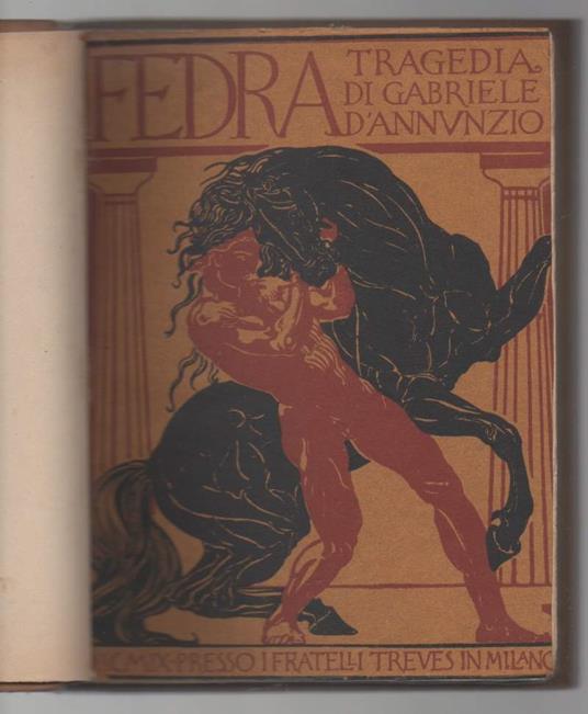 Fedra  - Gabriele D'Annunzio - copertina