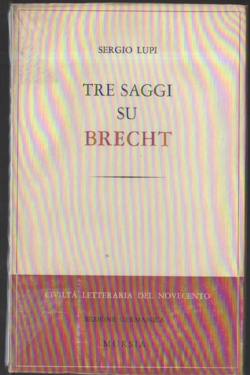 Tre Saggi su Brecht