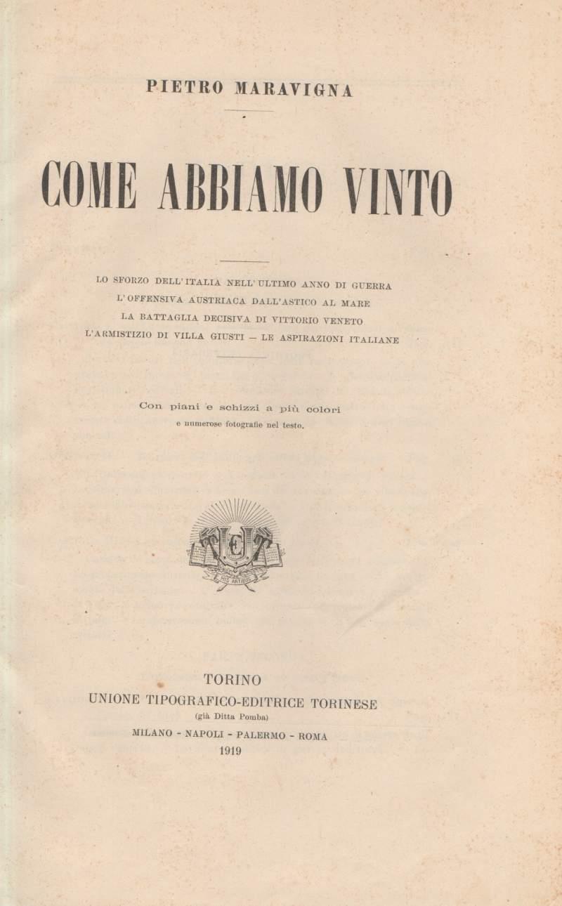 Come Abbiamo Vinto