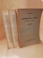 Storia Della Letteratura Latina da Tiberio a Giustiniano 