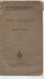 Statuto Fondamentale Del Regno D'italia 