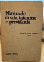Manuale di Vita Igienica e Previdente-uricemia Malattie Della Digestione