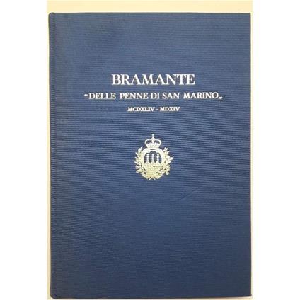 Studi e Ricerche di Sammarinesi Sul Luogo di Nascita Dell'architetto Bramante - copertina