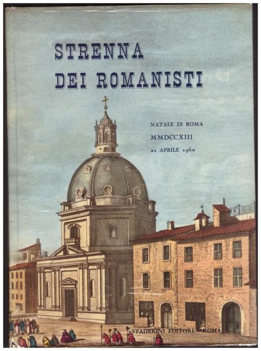 Strenna Dei Romanisti 21 Aprile 1960 - copertina