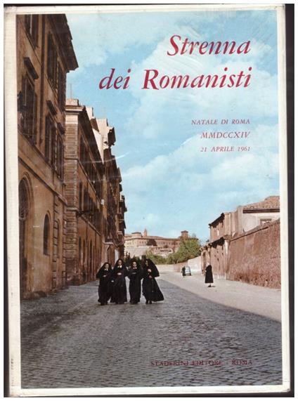 Strenna Dei Romanisti 21 Aprile 1961 - copertina