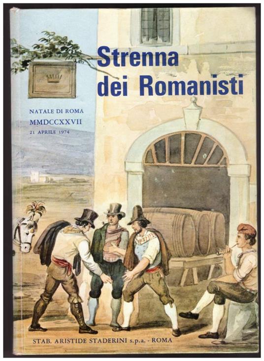 Strenna Dei Romanisti 21 Aprile 1974 - copertina