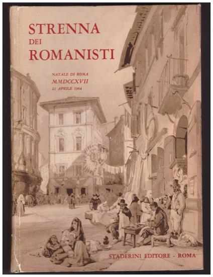 Strenna Dei Romanisti Natale di Roma 1964 - copertina