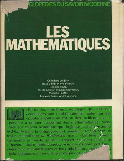 Les Mathematiques - copertina
