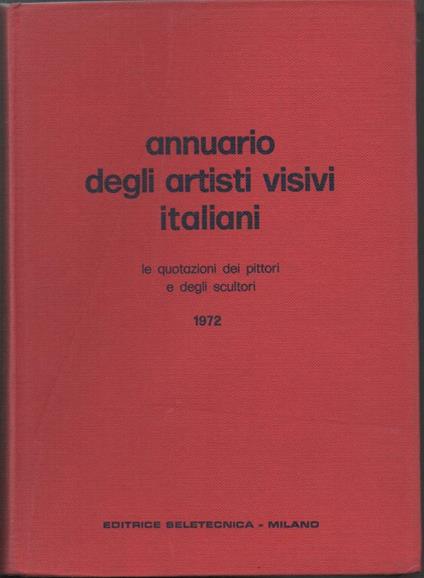 Annuario Degli Artisti Visivi Italiani  - copertina