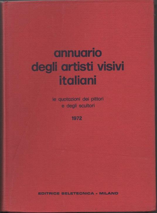 Annuario Degli Artisti Visivi Italiani  - copertina