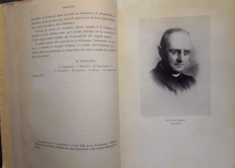 Studi Sul Pensiero di Giuseppe Zamboni