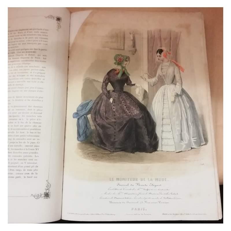 Le Moniteur De La Mode Journal Du Grand Monde, 5¡ Annže, 1848