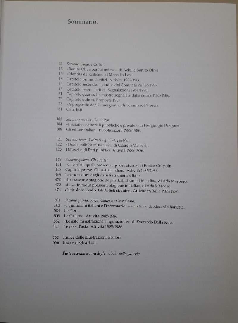 Catalogo Dell'arte Moderna Italiana-numero 22