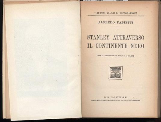 Stanley Attraverso Il Continente Nero - Alfredo Fabietti - copertina