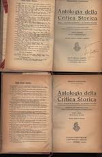 Antologia Della Critica Storica - 2 Voll. Dall'