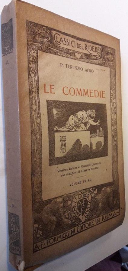 Le Commedie- I Vol. - copertina
