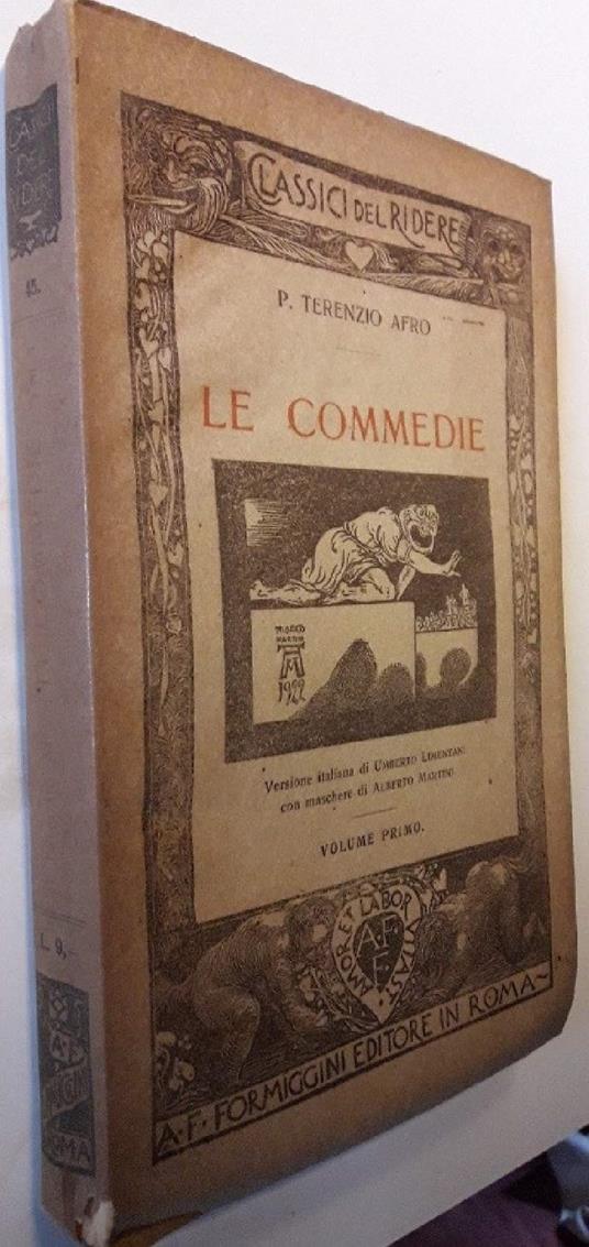 Le Commedie- I Vol. - copertina