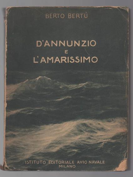 D'annunzio e L'amarissimo  - copertina