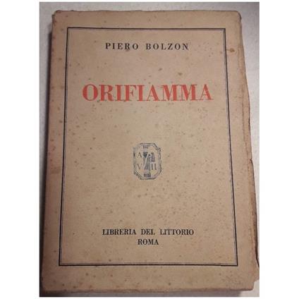 Orifiamma - copertina