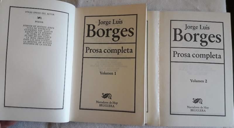 Borges-prosa Completa-2 Voll. 