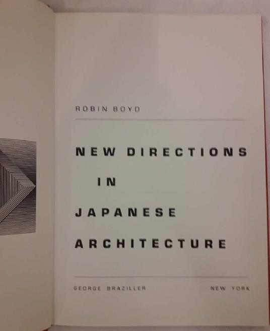 New Directions in Japanese Architecture - copertina