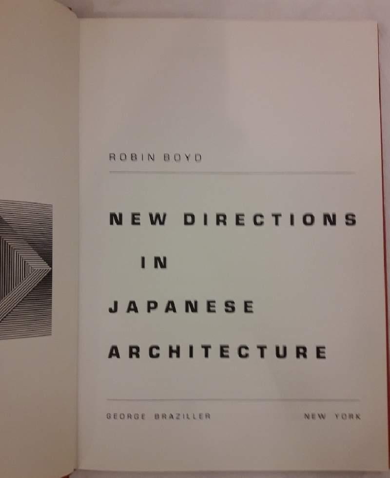 New Directions in Japanese Architecture
