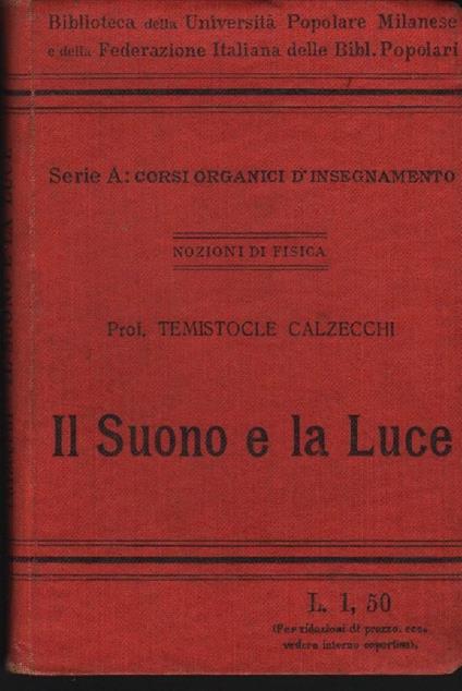 Il Suono e La Luce  - copertina