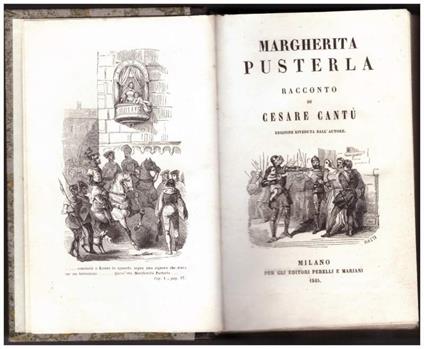 Margherita Pusterla Racconto di Cesare Cant - copertina