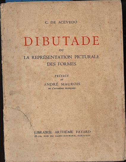 Dibutade Ou La Representatio Picturale Des Formes - copertina