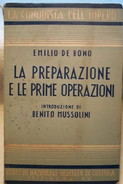 La Preparazione e Le Prime Operazioni - copertina