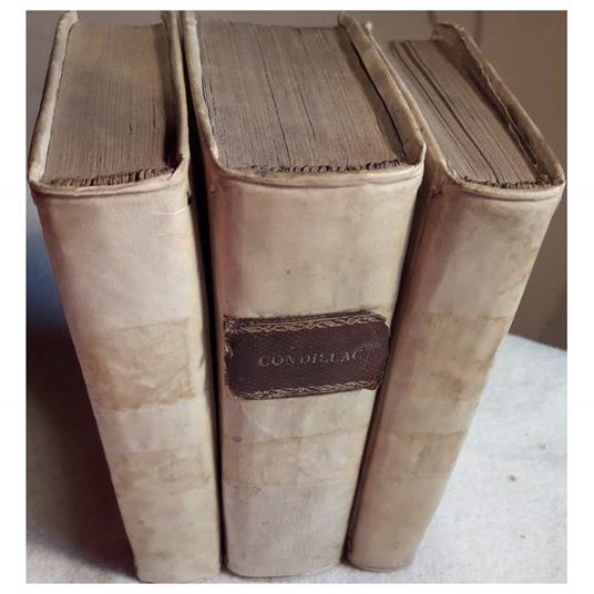 Oeuvres Metaphisiques De Condillac-4 Tomi-(3 Voll.)  - copertina