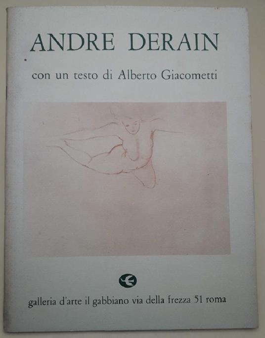 Andre Derain-sanguigne, Carboncini, Matite - copertina
