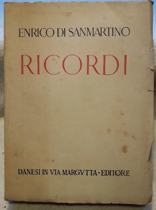 Ricordi - copertina