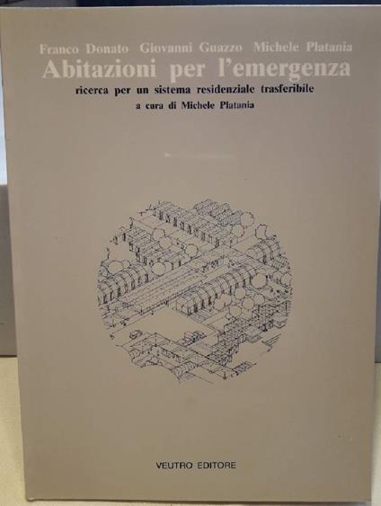 Abitazioni per L'emergenza - copertina