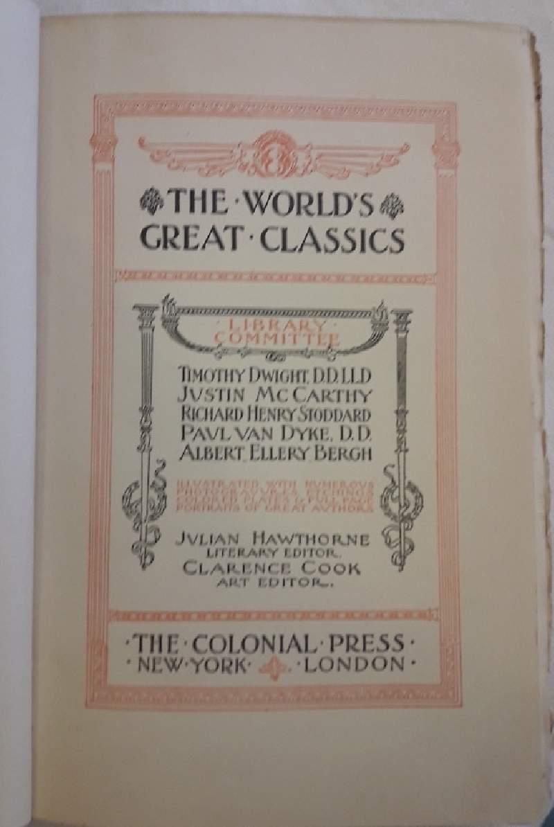 Hindu Literature Comprising The Book Of Good Counsels Nala And Damayanti...