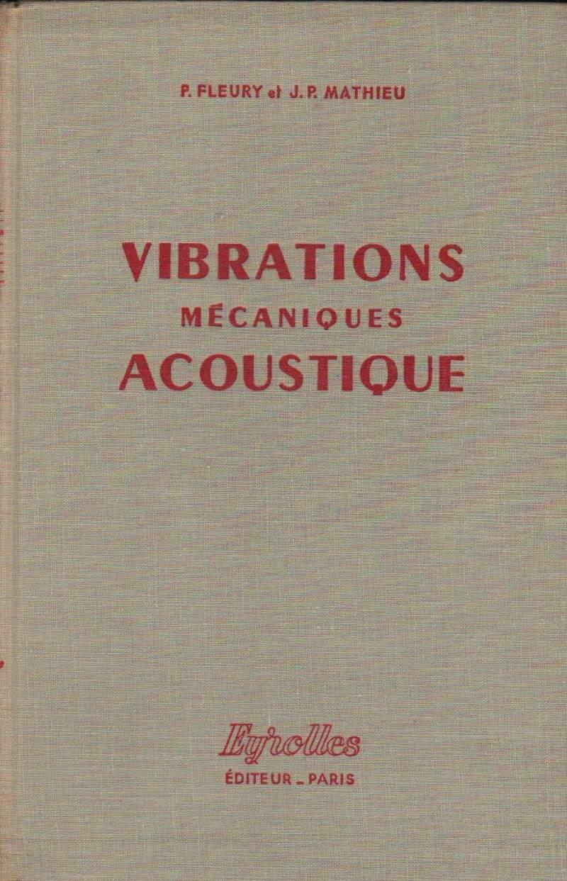 Vibrations Mecaniques Acoustique